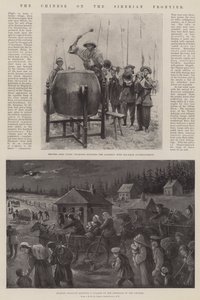 De Chinezen aan de Siberische Grens door Paul Frenzeny